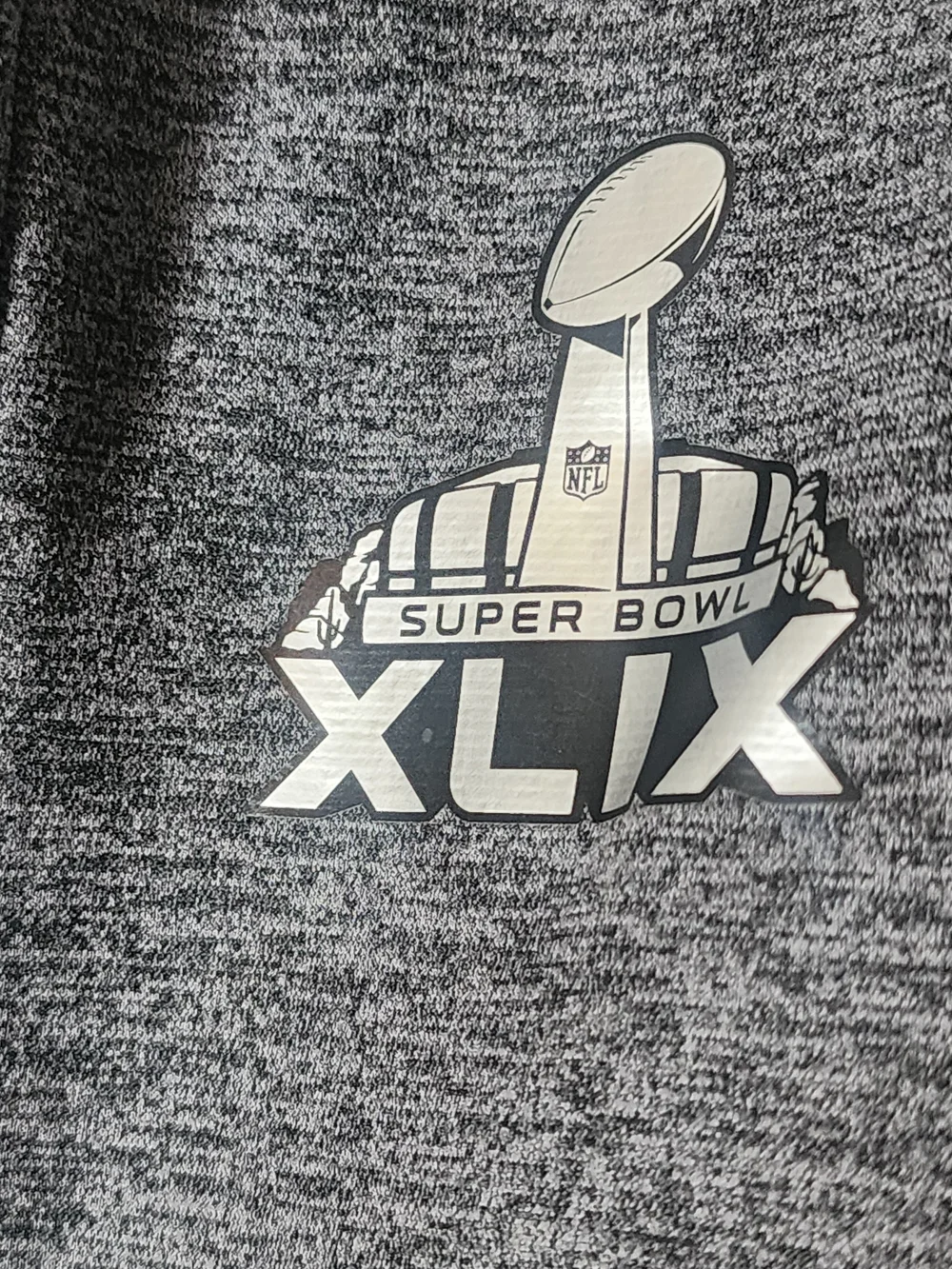 Nike Gray XLIX Full-Zip Hoodie
